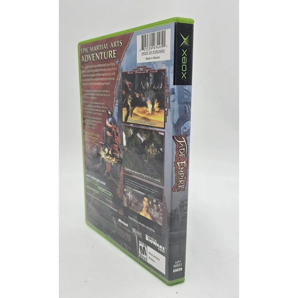 Jade Empire (Microsoft Xbox, 2005) Complete Case & Disc – Good Condition